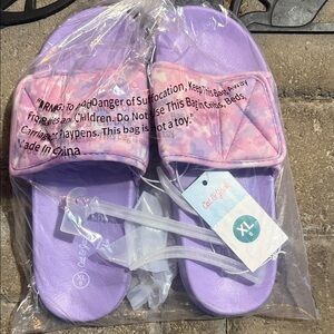 Cat & Jack Purple and Pink Kids Sandals